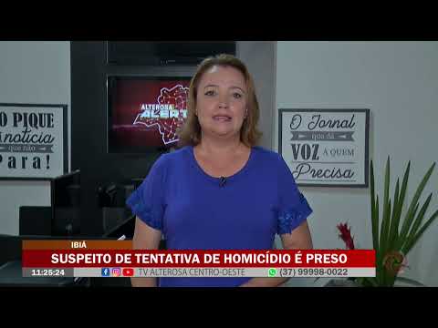 Ibiá: Suspeito de tentativa de homicídio é preso