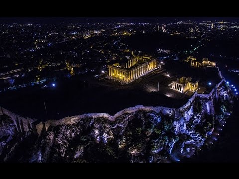 acropolis athens 2015 (drone/dji/phantom3) Greece aerial / ギリシャ空中