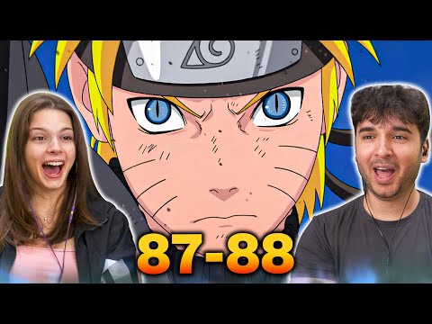 NARUTO SURPASSES KAKASHI!🔥Naruto Shippuden Ep. 87-88 REACTION!
