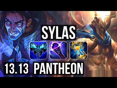 SYLAS vs PANTHEON (MID) | 71% winrate, 10/3/9, Dominating | TR Grandmaster | 13.13
