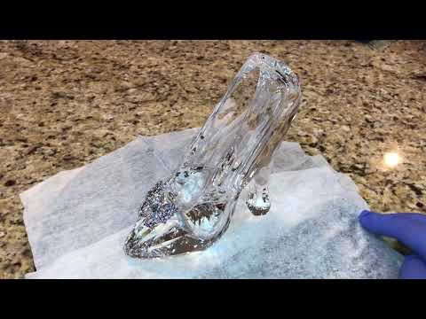 Cinderella Swarovski Glass Slipper Crystal Disney Limited Edition Collectible