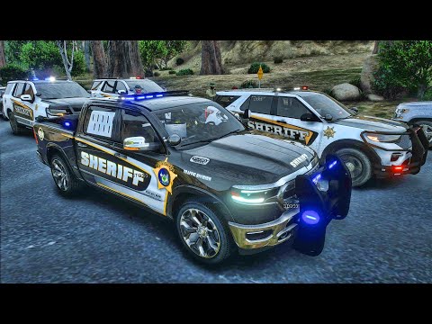 GTA 5 Sheriff Monday Patrol|| Ep 8|| GTA 5 Mod Lspdfr|| 4K #lspdfr #stevethegamer55