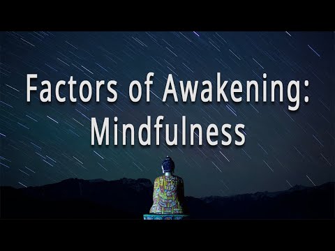 Factors of Awakening: Mindfulness by Joseph Goldstein