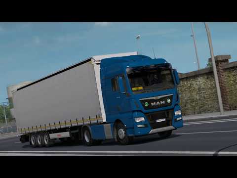 ETS2 MAN TGX 18.440 Berlin - Nowogard