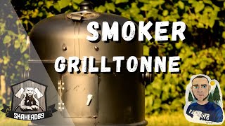 Günstiger Smoker / Räuchergrill Grilltonne / Watersmoker Review