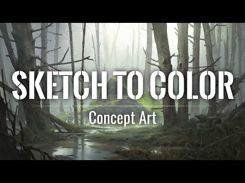 Adding Color to Your Concept Sketches