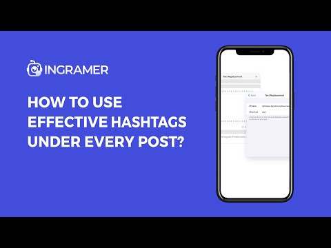 How to use effective hashtags under every post on Instagram 2022