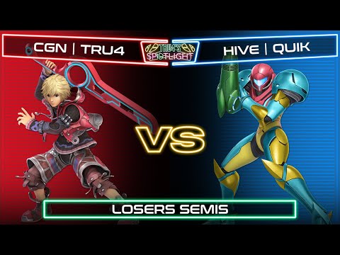 Tru4's Spotlight: Hessen's Finest! Losers Semis - CGN | Tru4 (Shulk) vs. HIVE | quiK (Samus)