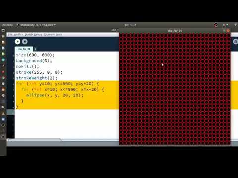 Processing - Lezione 05 - Ciclo For