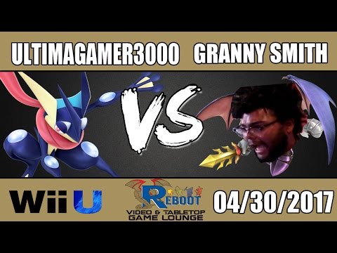 Ultimagamer3000 (Greninja) vs Granny Smith (Meta Knight) -  Wii U Winners Qtrs Reboot