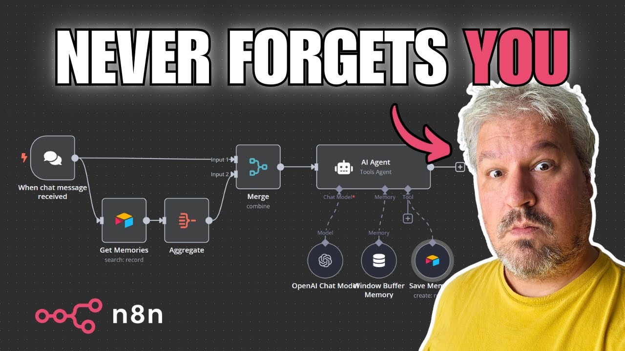 Build an AI Agent That Actually Remembers You (n8n Tutorial)