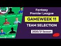 My Premier League Gameweek 11 Predictions