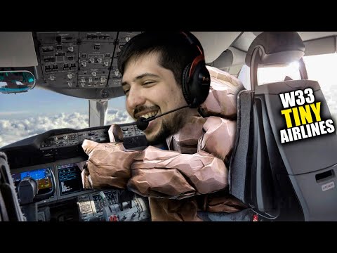 W33 Welcome Passengers to Tiny Airlines ✈️