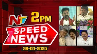 Download the video "Speed News | 2 PM News Headlines | 28-09-2025 | NTV Telugu"