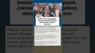 Dokter Tifa Tuding Ijazah Jokowi yang Ditampilkan Polda Metro Jaya saat Gelar Perkara Berbeda