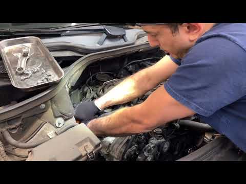 2007 Mercedes Ml350 Intake manifold removal Part 1
