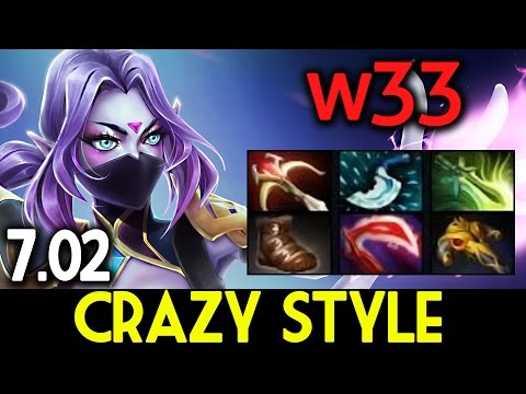 W33 DOTA2 Patch 7.02 [Templar Assassin] Crazy Style
