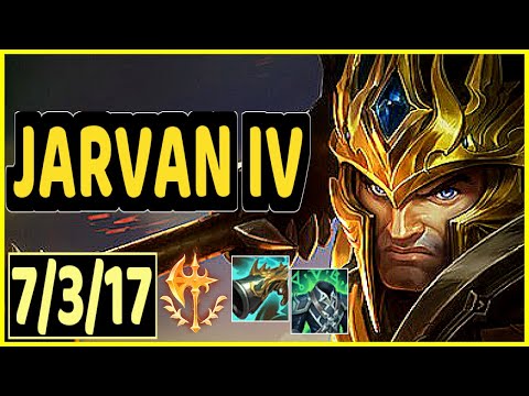 JARVAN IV VS RUMBLE - 7/3/17 KDA JUNGLE GAMEPLAY