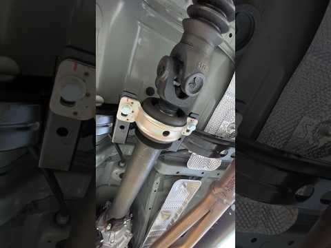 Toyota Tacoma Driveshaft Bearing Spacer Kit Install OME FK29 #shorts #4x4 #toyota #3rdgentacoma
