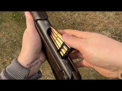 Dutch/Indonesian .303 jungle carbine POV firing