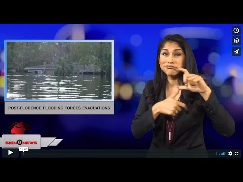 Post-Florence flooding forces evacuations (ASL - 9.25.18)