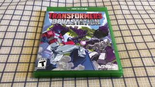 Transformers: Devastation Xbox One Unboxing