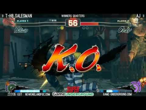 Super GU#03 USF4 T-H8 Salesman(Hakan) Vs. AJ(Cody)
