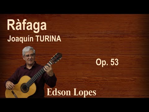 Ràfaga, Op. 53 by Joaquín Turina, performed by Edson Lopes