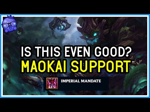 Imperial Mandate MAOKAI Support is a thing now? - League of Legends