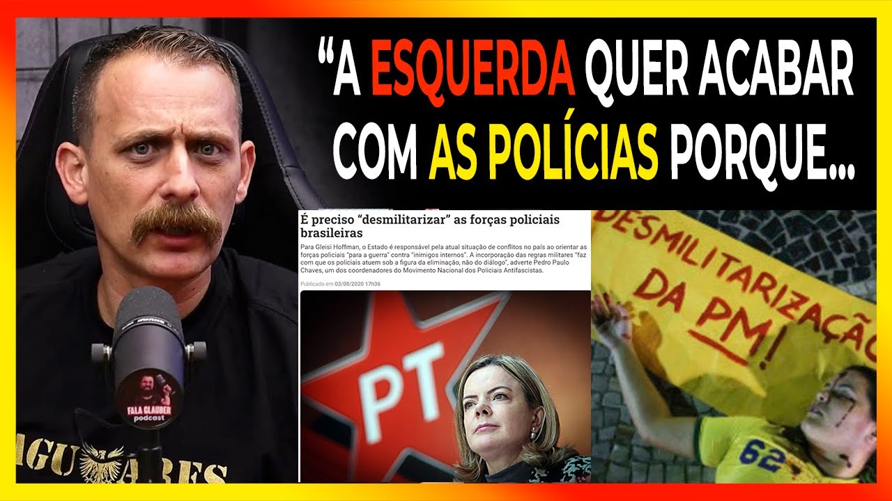 SGT NANTES: "ELES QUEREM DESMILITARIZAR A POLÍCIA POR CAUSA DISSO..."