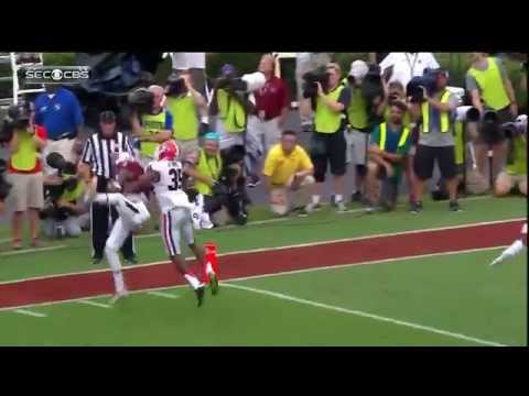 2014 USC vs Georgia - Shaq Roland 10 Yd Touchdown Reception