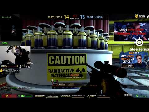 Ace Clutch 1vs3 10HP go to Overtime (@PimpCSGO)