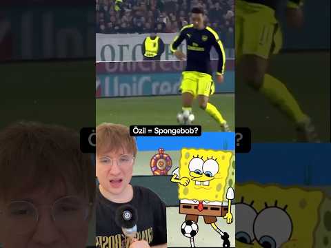 Mesut Özil = Spongebob? 😂 | #Fußball #Bundesliga #Özil #Shorts