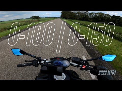 Updated! 0-100 | 0-150 | 2022 35KW A2 MT07 | 4K