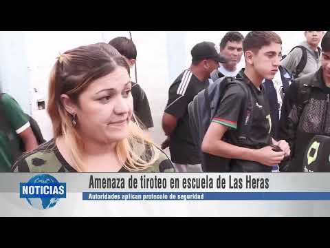 AMENAZA DE TIROTEO EN ESCUELA DE LAS HERAS (MENDOZA