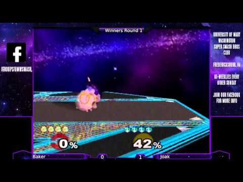 [Bi-weekly #4] Baker (Jigglypuff) Vs. Joak (Peach) SSBM