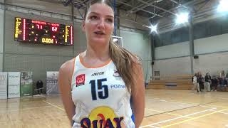 Tak trzymać! Koszykarki MUKS Poznań przełamały się i wygrały we własnej hali z Tęczą Leszno 71:62!