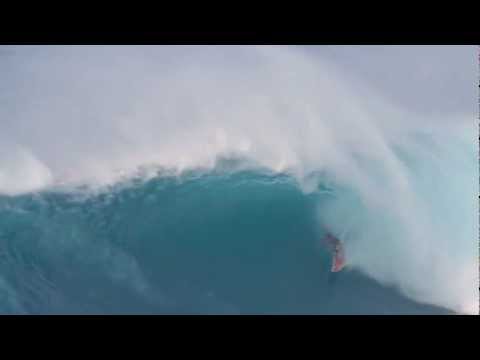 Paddle in to Jaws, Albee Layer, Barreled then .... october 9, 2012 4:20pm wave!