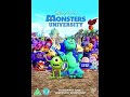 Monsters University UK DVD Menu Walkthrough 2013