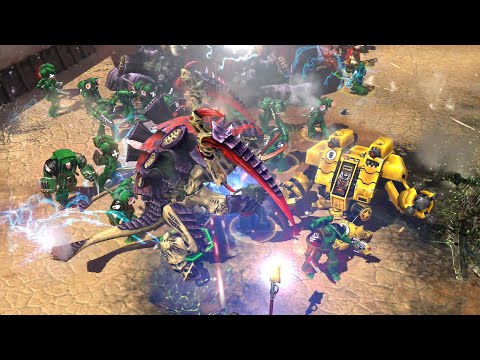 Space Marines vs Tyranids - Eternal Mod - Warhammer 40K Dawn Of War 2 Retribution