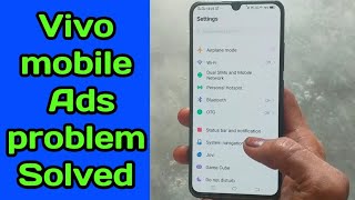 Vivo mobile ads problem solved 🔥🔥🔥