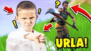 PIANGE PERCHÉ GLI RUBO IL LOOT LEGGENDARIO!! — Troll su Fortnite ITA