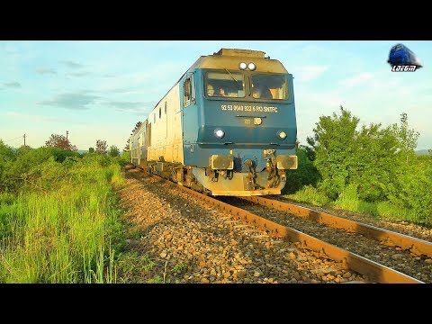 GM 64-0922-6 & R3075 Cluj Napoca-Oradea pe Apus/on Sunset in Halta Săcădat Halt - 12 May 2019