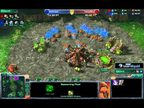 Game 2 - ZeNEXHack vs ZephyrPrime - TeamSpeak TL SC2 Open #20 Final