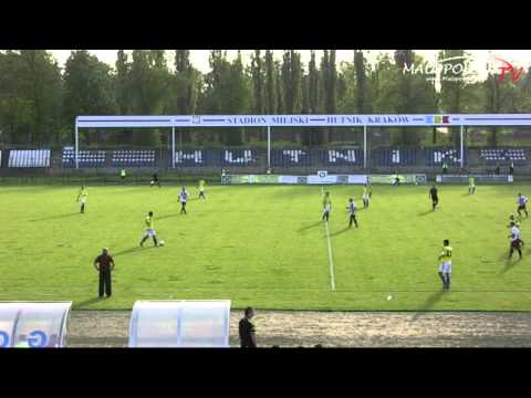 MalopolskaTV.pl - Garbarnia Kraków - Olimpia Elbląg 1:0