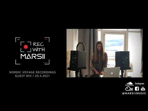 REC with Marsii #02 - Nordic Voyage Recordings - Deep house & progressive house mix 2021