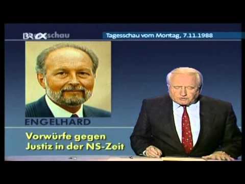 ARD Tagesschau vom 07.11.1988: Die Rolle der Justiz in der Nazizeit