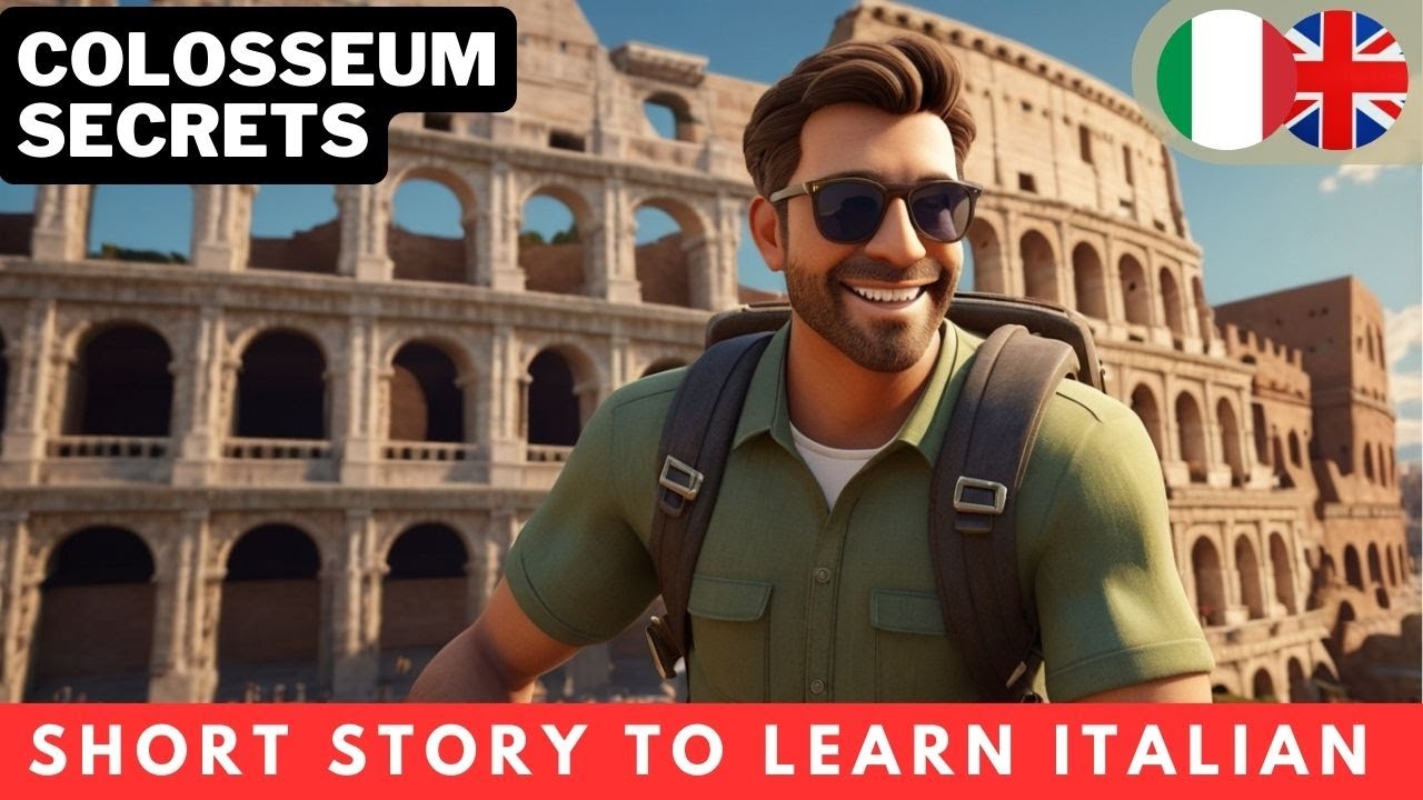 Learn Italian Through Stories | Discover The Colosseum Secrets | A1-A2 Beginners