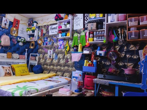 Single Room House Tour In Kawangware For 5,500//I loved the Front yard ❤️.