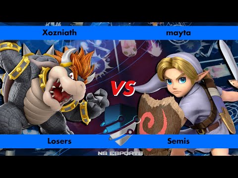Projectile Pit - Xozniath (Bowser) vs mayta (Yink) - Ultimate Singles - Losers Semis